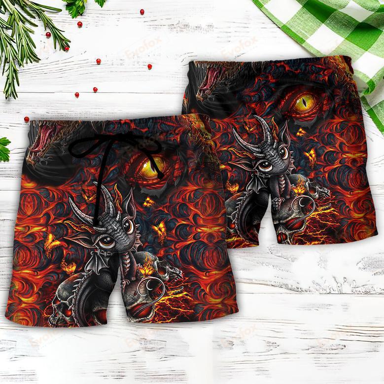 Dragon Eye Love Life Amazing Beach Short