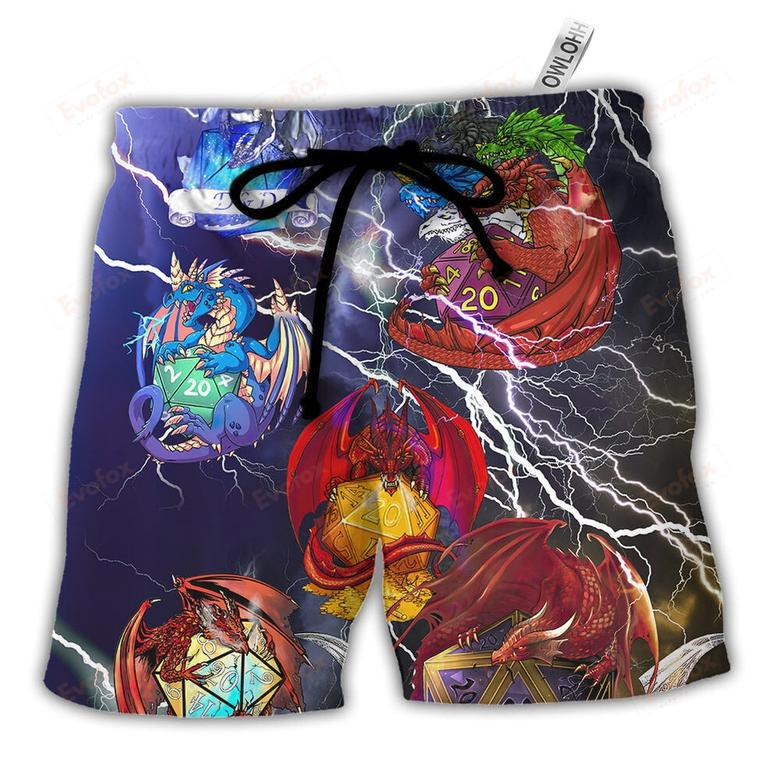 Dragon Thunder Style Beach Short