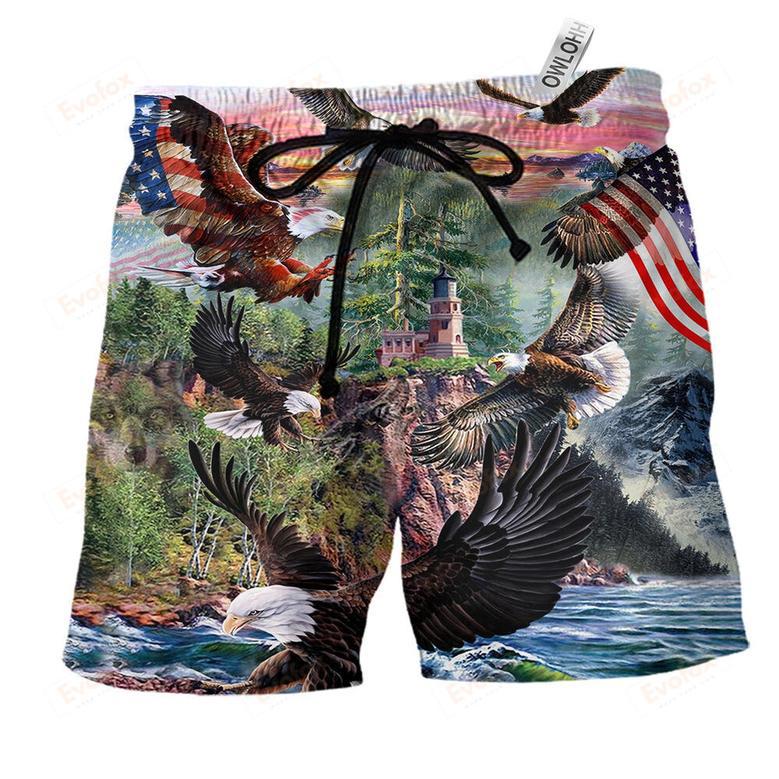 Eagle Spirit Of America Beach Short