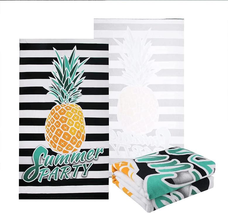 Flammingo Design Womens Beach Towels Perfect Poolside Tropical Trips