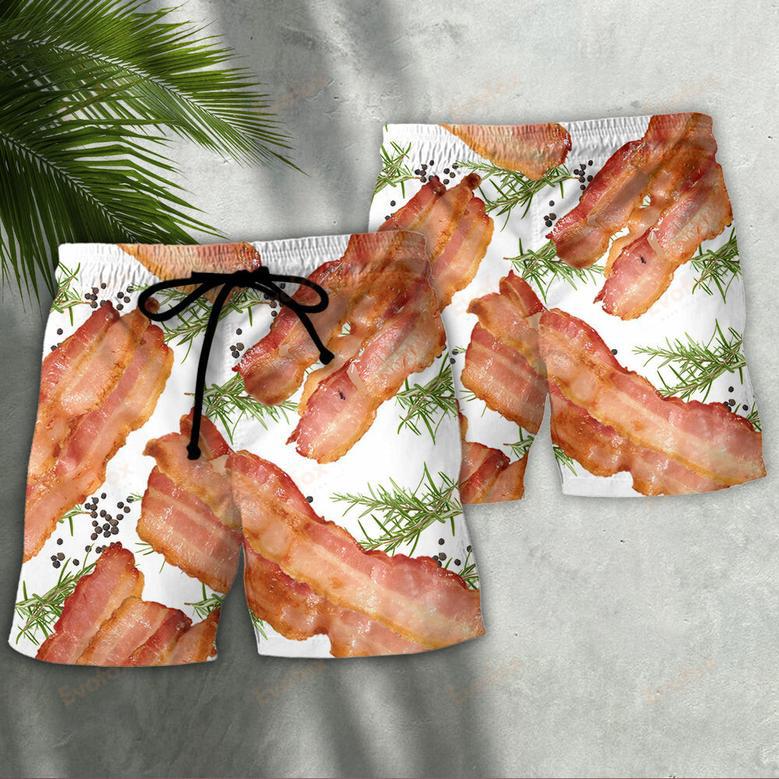 Food Bacon Funny Style Beach Short