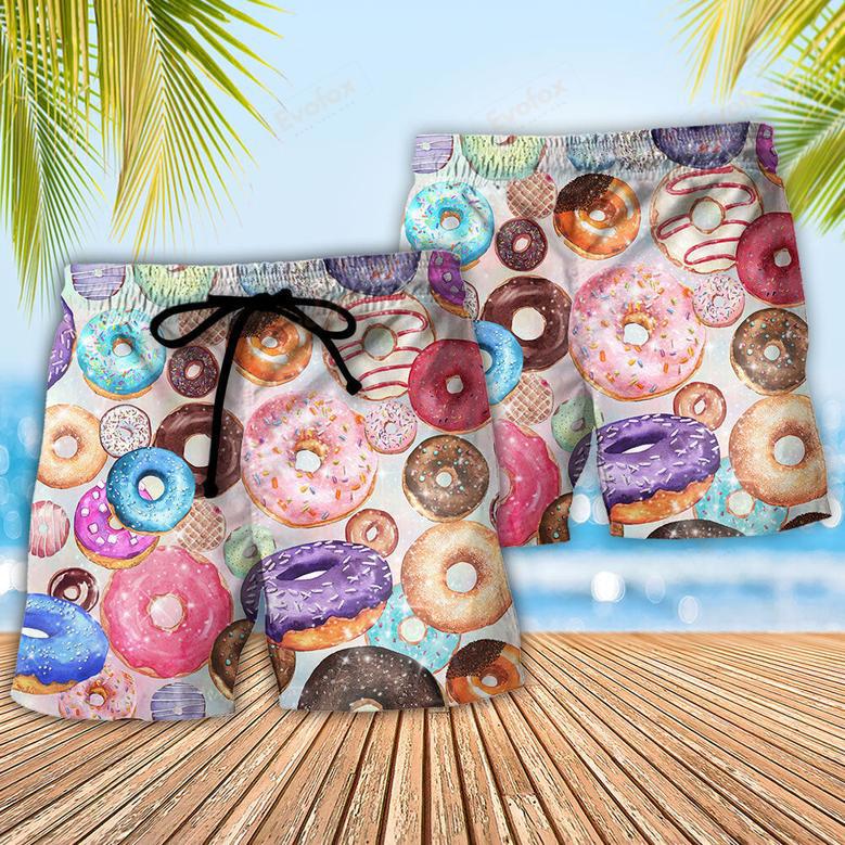 Food Donut Lovely Style Beach Short