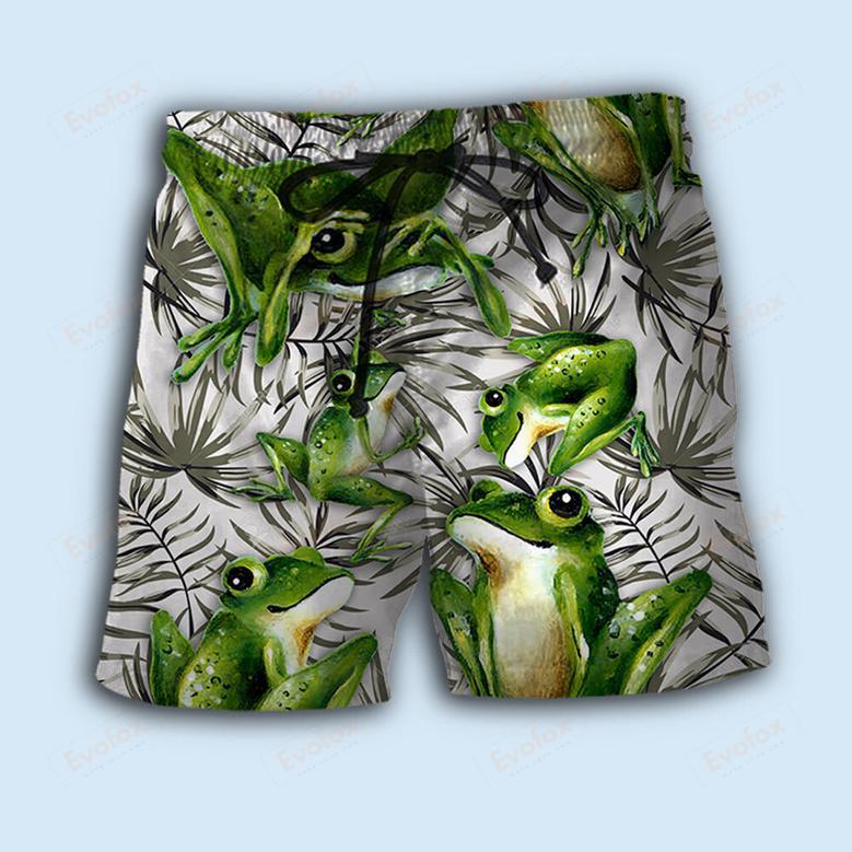 Frog Make Me Happy Beach Short