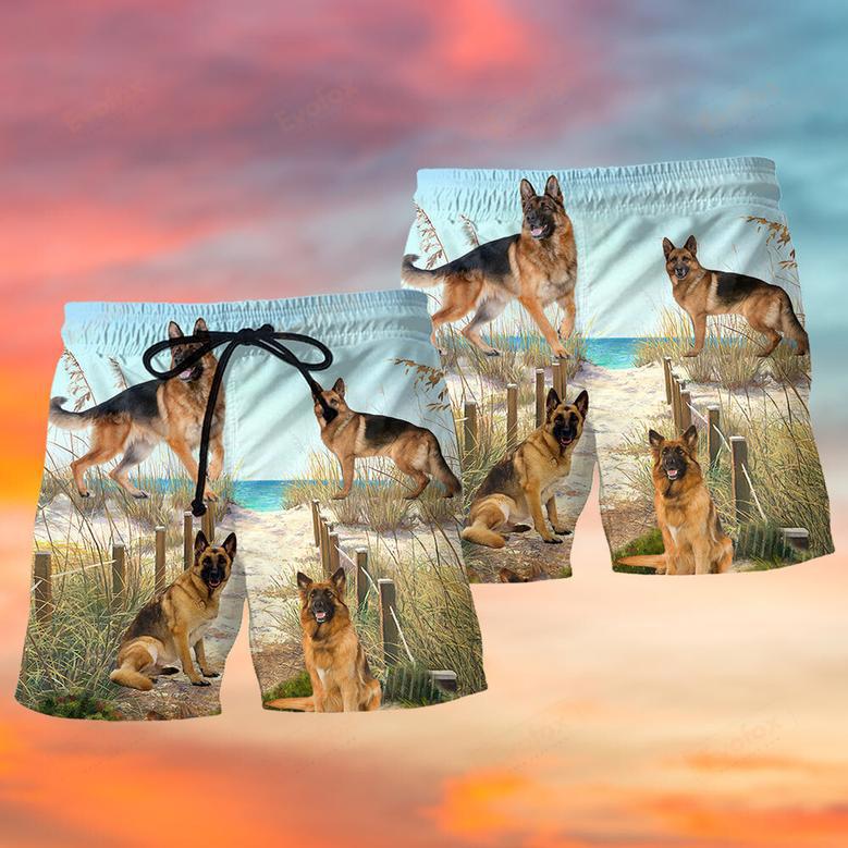 German Shepherd Best Friends For Your Life Beach Short