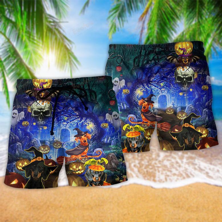 Halloween And Dogs Cool Beach Short