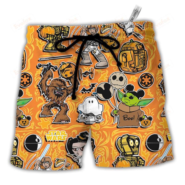 Halloween Cute Funny Beach Short