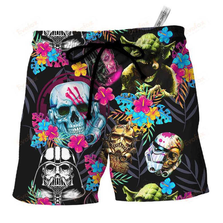 Halloween Horror Summer Tropical - Beach Short