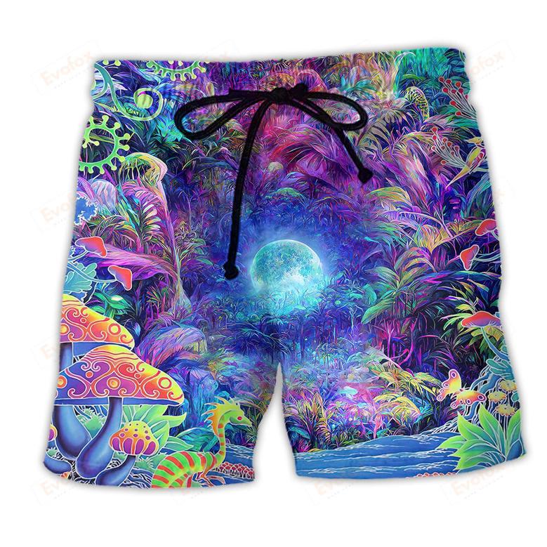 Hippie Nature Is My Home Beach Short