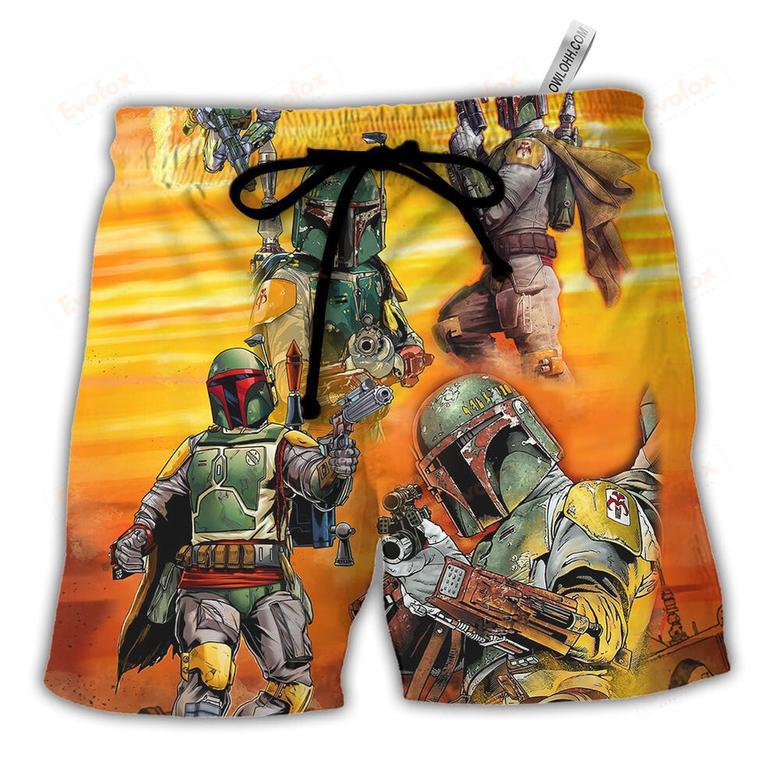 I'm A Mandalorian. Weapons Are Part Of My Religion Beach Short