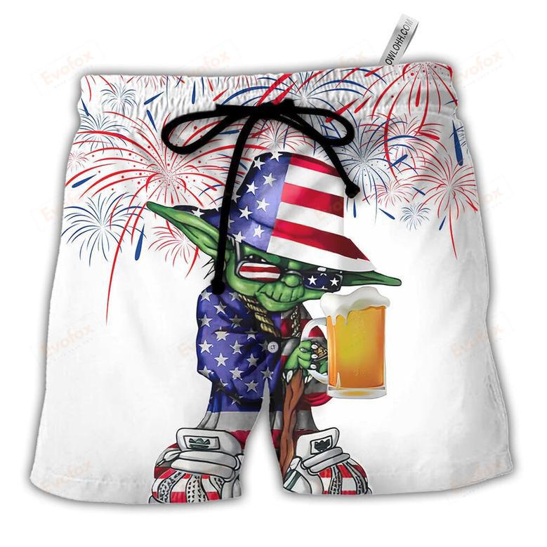 Independence Day SW With Beer Beach Short