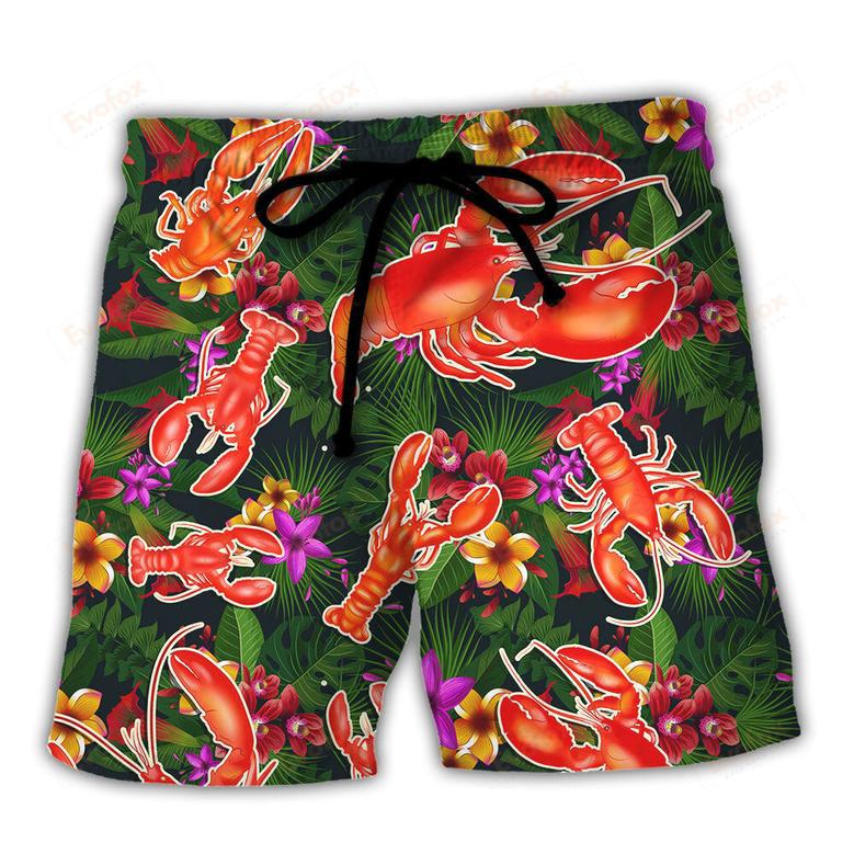 Lobster You're My Lobster Friends Tropical Vibe Amazing Style Beach Short