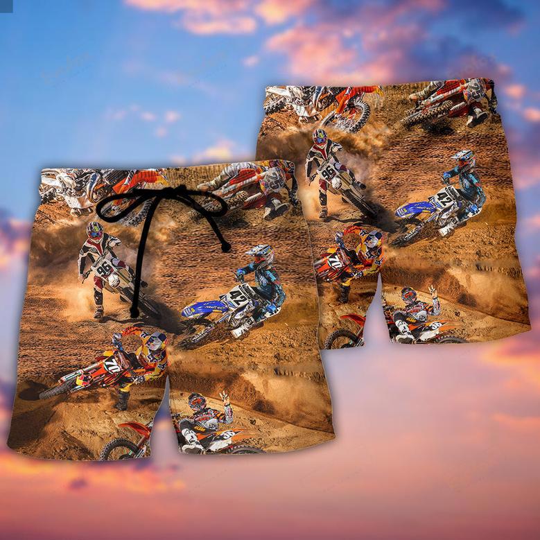 Motocross Mix Style So Cool Beach Short