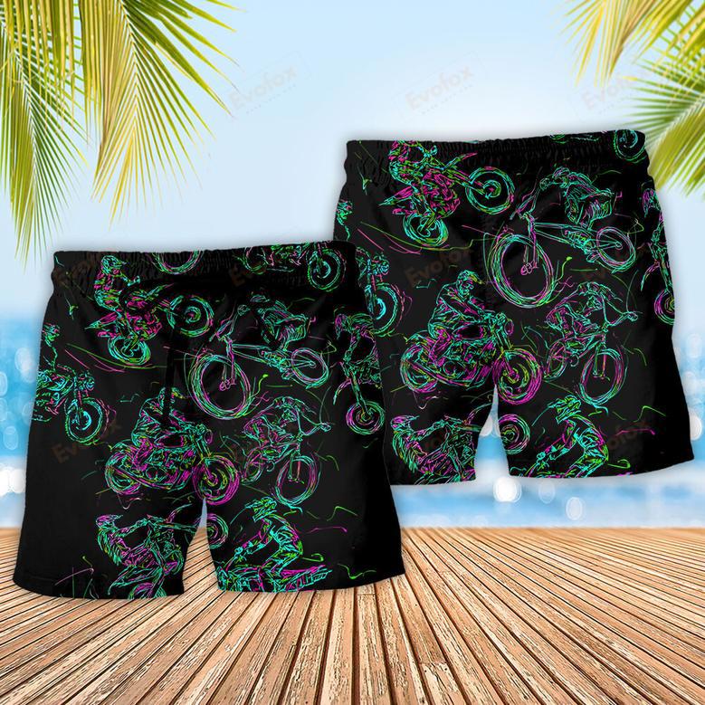 Motorcycle Lover Cool Style Beach Short