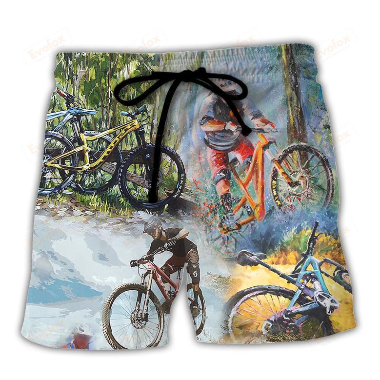 Mountain Biking Don't Be Jealous Just Because You Can't Ride Like Me Beach Short