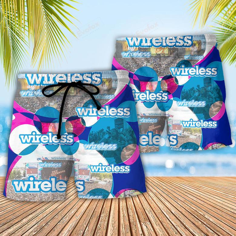 Music Event Wireless Festival Drop The Beat Beach Short