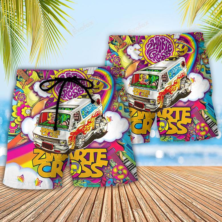 Music Event Zwarte Cross Follow The Beat Hippie Style Beach Short