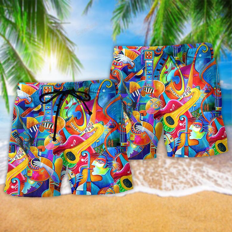 Music Fullcolor So Bright Beach Short