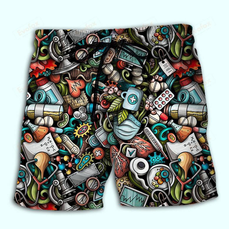 Nurse In The Life Beach Short