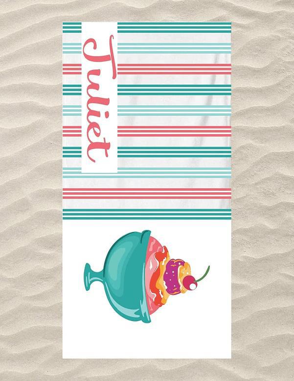 Personalized Kids Adults Beach Towels Those Perfect Summer Days