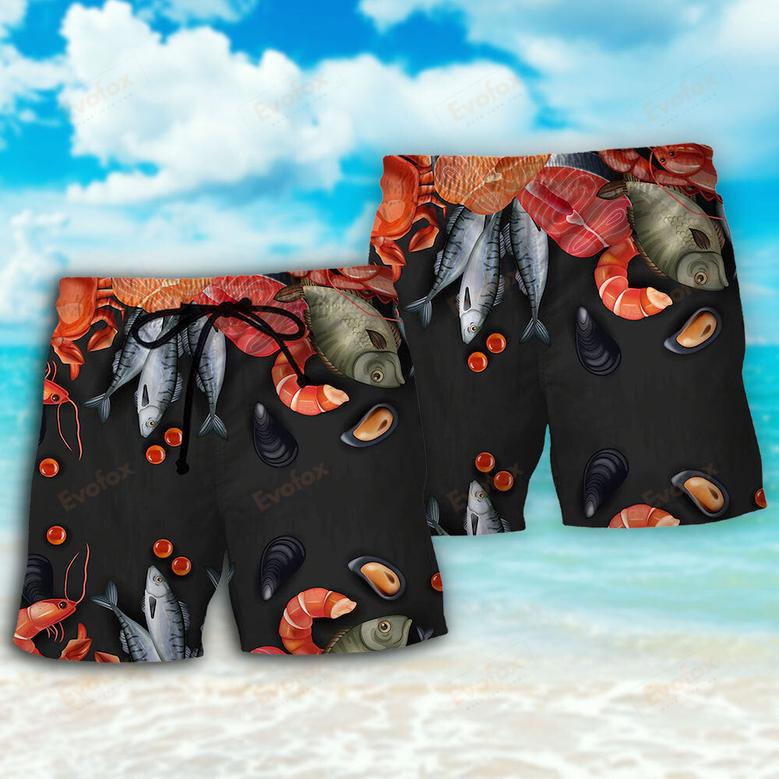 Seafood Food Lover Amazing Style Beach Short