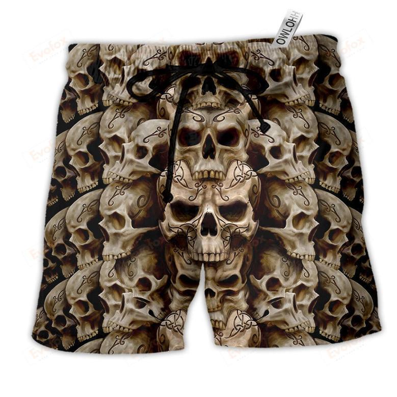 Skull Dark Inside Everyone Beach Short