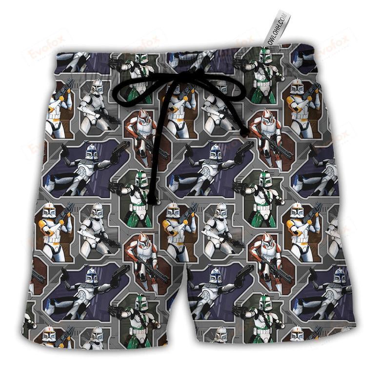 Stormtrooper These Aren't The Droids You're Looking For Beach Short