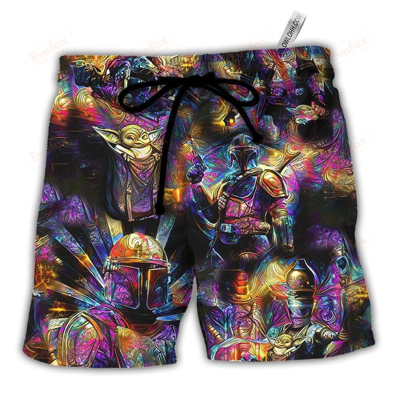 The Mandalorian Magic Guardian Beach Short