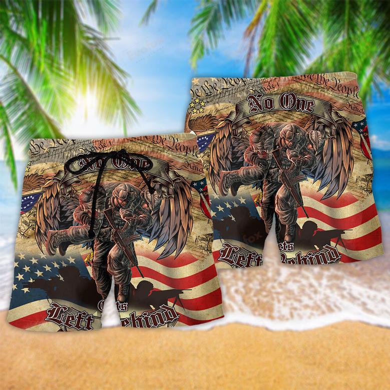 Veteran No One Left Behind Beach Short