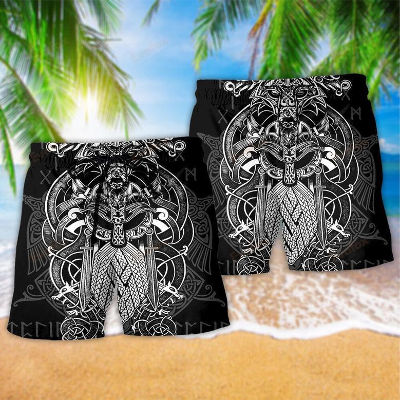 Viking Warrior Blood So Amazing Viking Beach Short