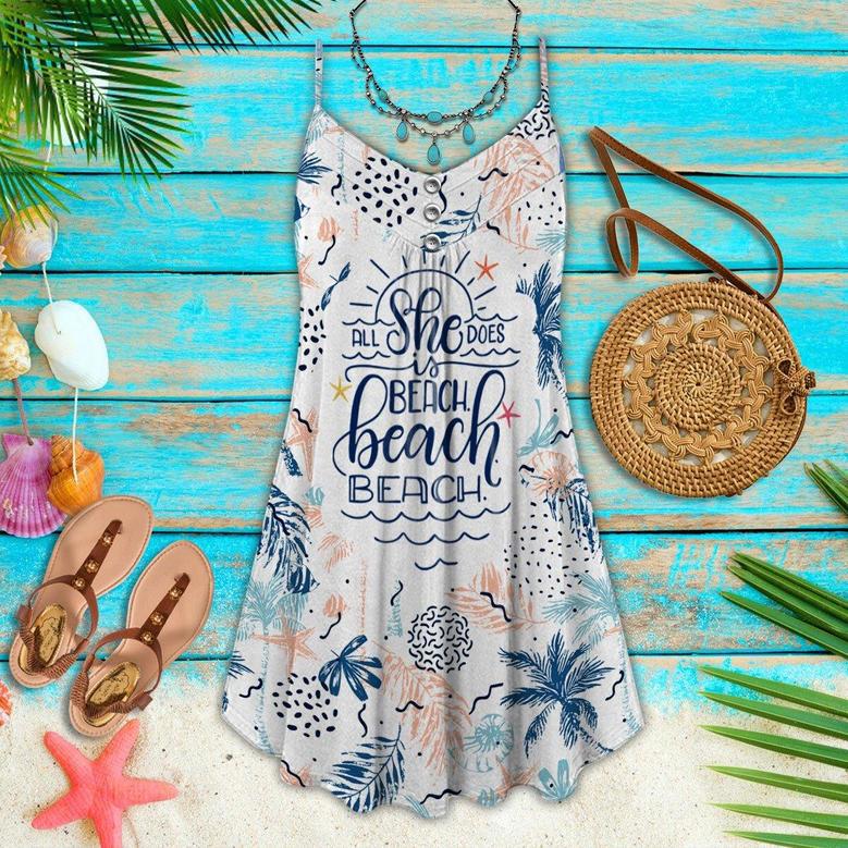 Beach A Cute Girl - Summer Dress