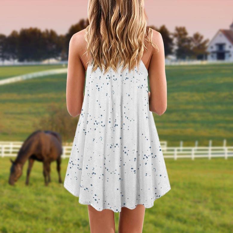 Black Stallion Horse Amazing - Summer Dress