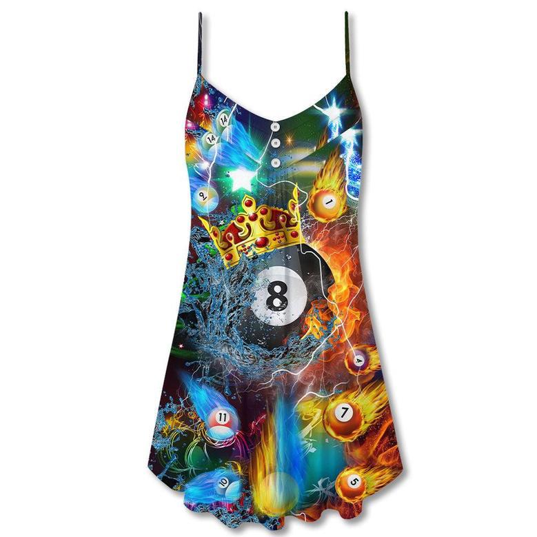 Christmas Billiard Firer Merry Christmas - V-Neck Sleeveless Cami Dress