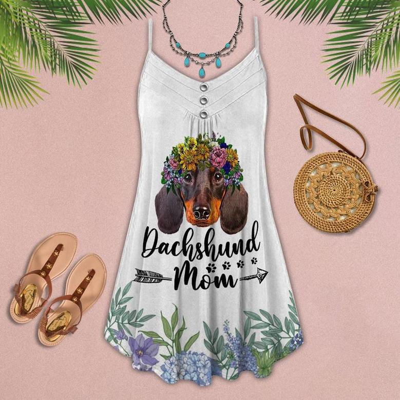 Dachshund Mom Floral - Summer Dress