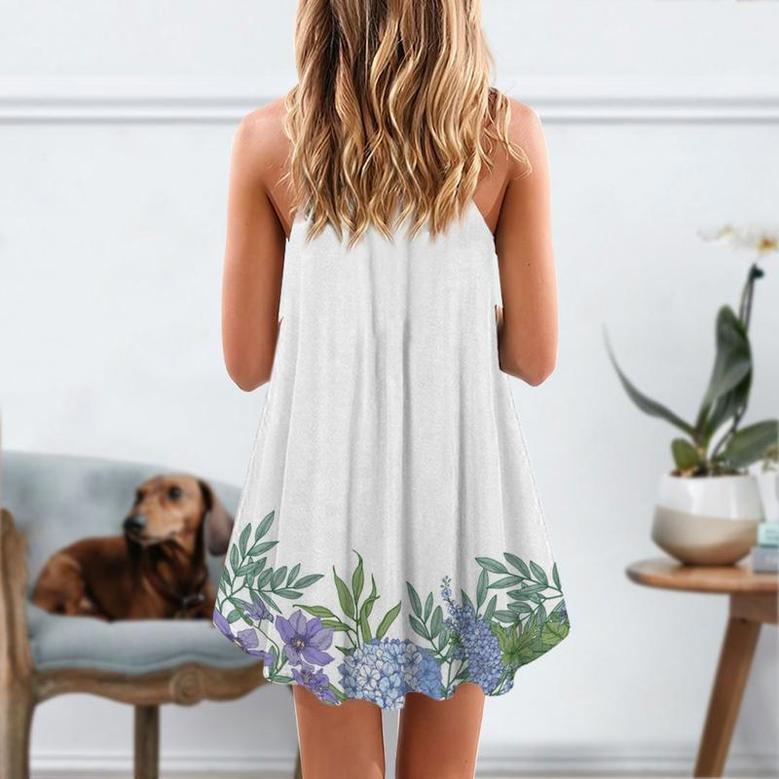 Dachshund Mom Floral - Summer Dress