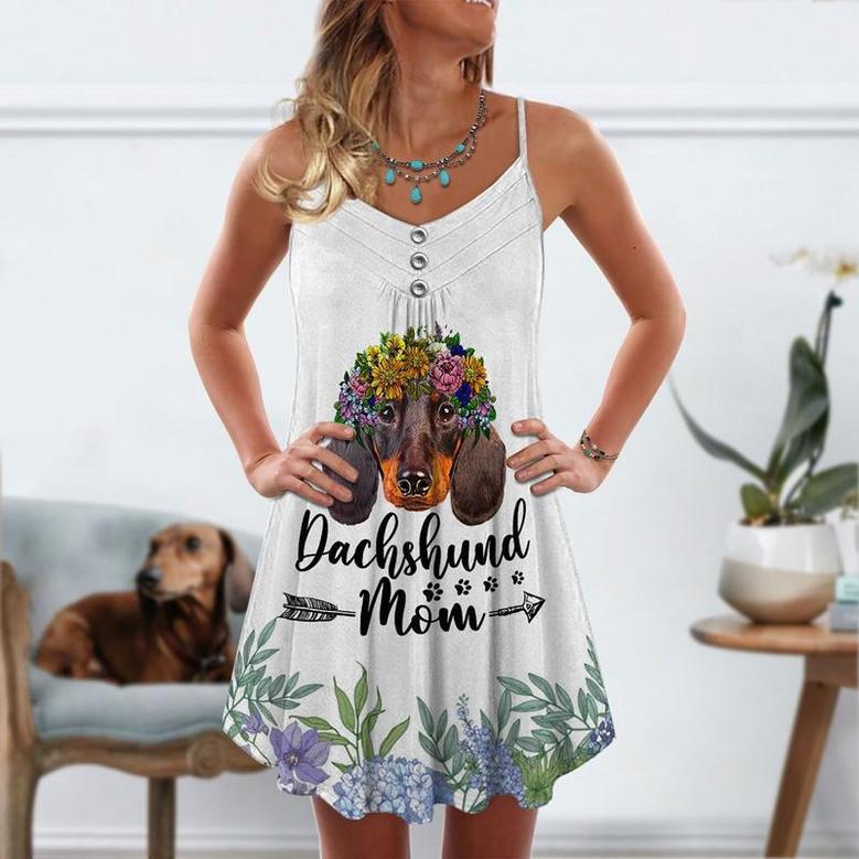 Dachshund Mom Floral - Summer Dress