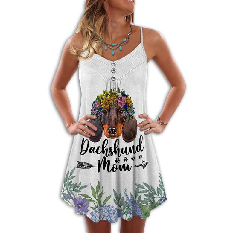 Dachshund Mom Floral - Summer Dress