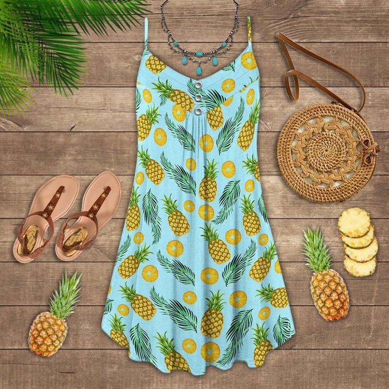 Fruit Pineapple Tropical Vibes So Fresh - Summer Dress