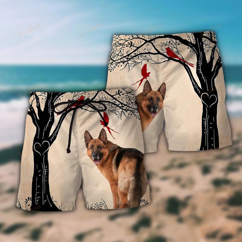 German Shepherd My Cool Dog Various Style Beach Short