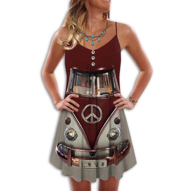 Hippie Van Retro Cool - Summer Dress