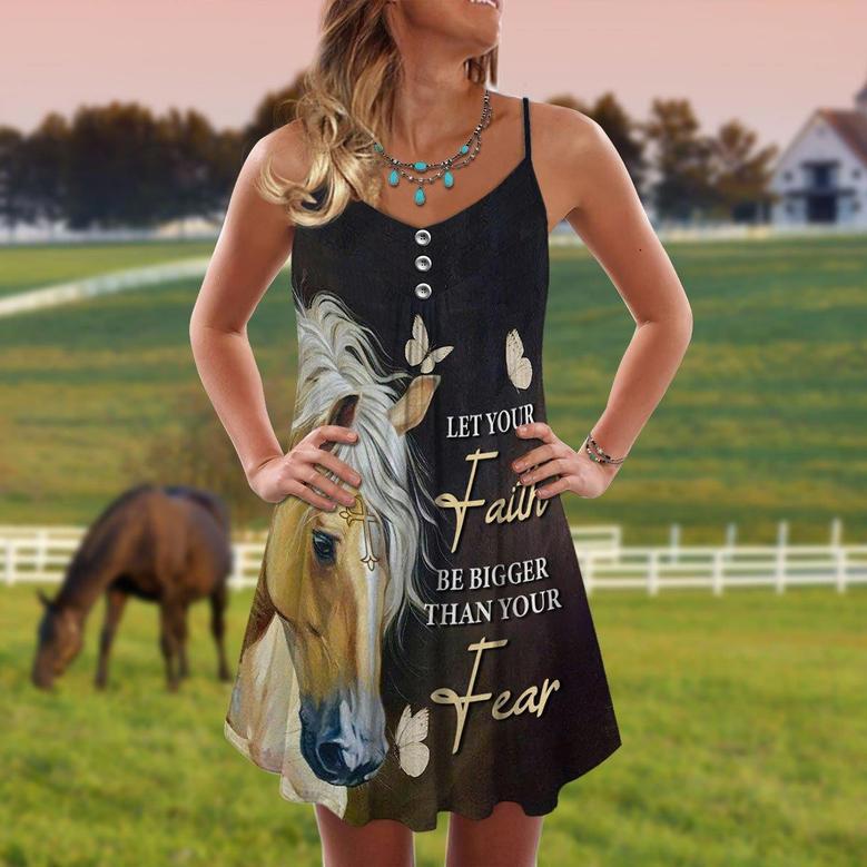 Horse Let Your Faith - Summer Dress