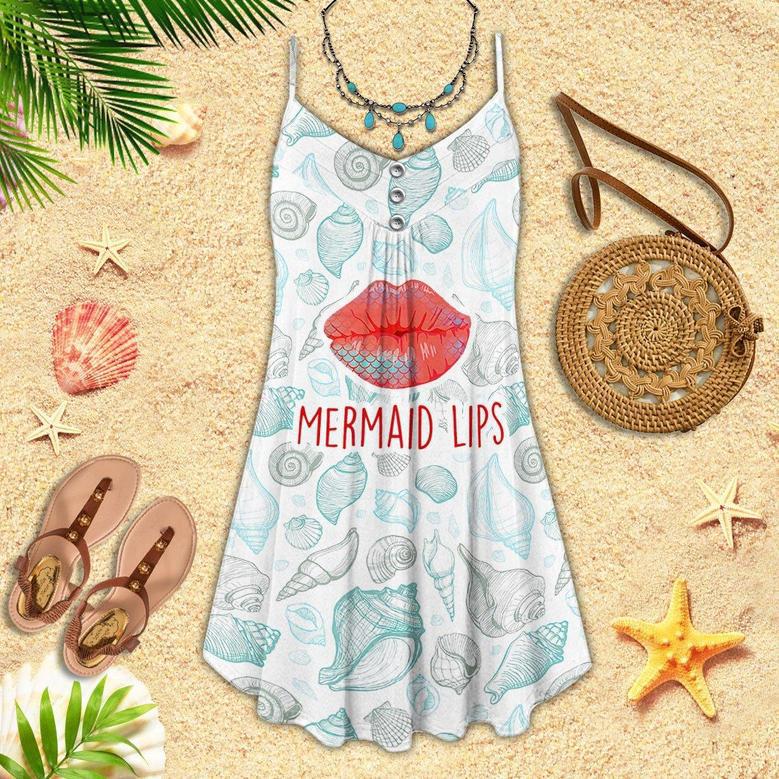 Mermaid Lips Summer Beach - Summer Dress