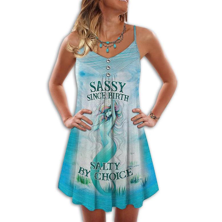 Mermaid Sassy Salty By Choice - Summer Dress