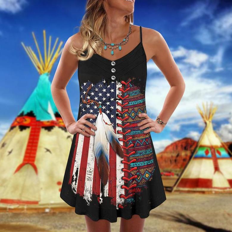 Native America Summer Vibes Pattern - Summer Dress