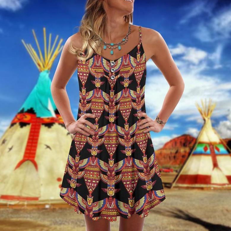 Native Pattern Summer Vibes Cool Style - Summer Dress