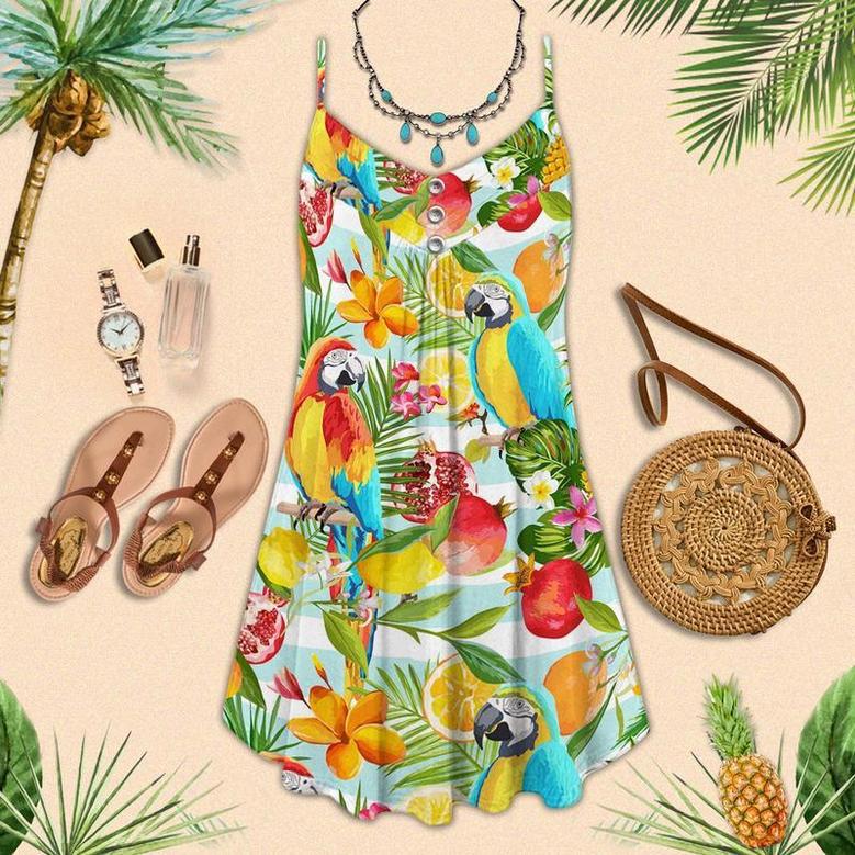 Parrot Love Tropical Summer Is Coming - Summer Dress