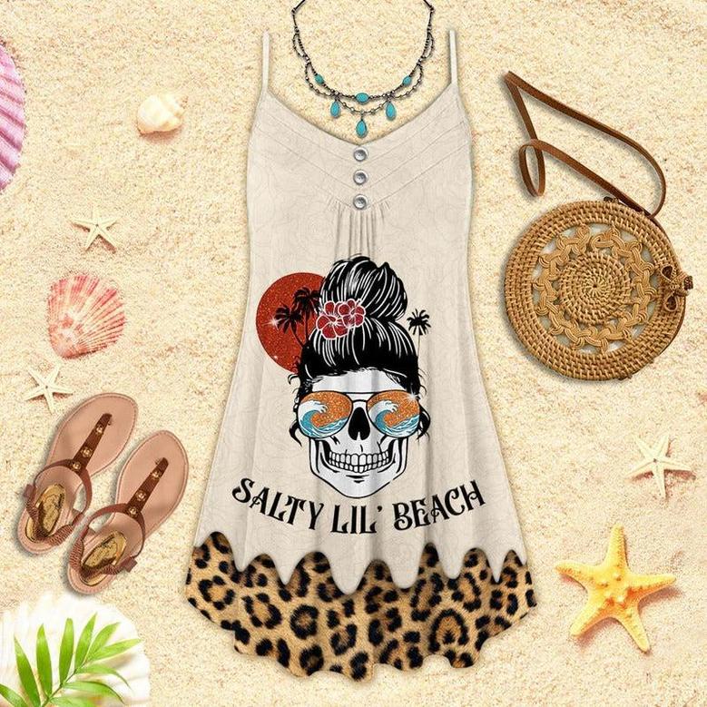 Skull Beach Salty Lil' Beach - Summer Dress