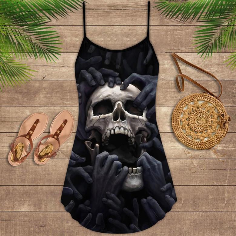 Skull Love Darkness Style - Summer Dress