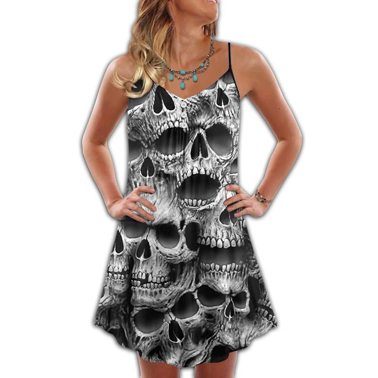 Skull No Fear No Pain - Summer Dress