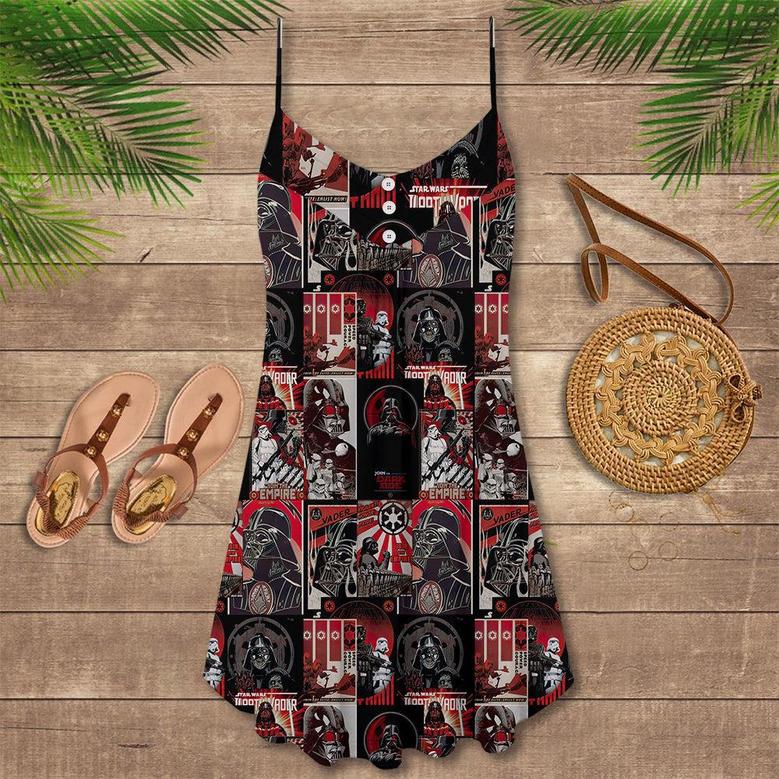 Starwars I Am Your Father - V-Neck Sleeveless Cami Dress