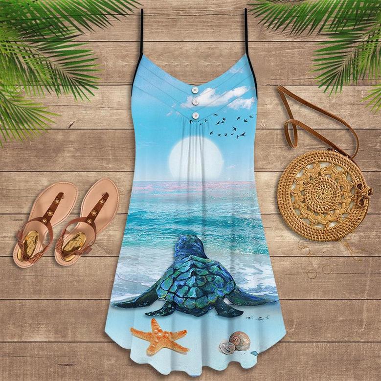 Turtle Beach Coming - Summer Dress